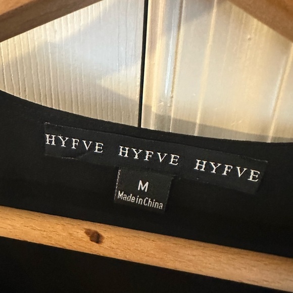 Black tank blouse, size medium - Picture 2 of 3